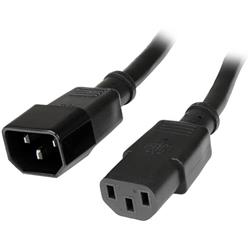 Startech Standard Computer Power Cord Extension - C14 to C13 - 3ft (PXT1003)