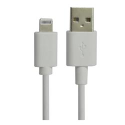 iCAN USB-A 2.0 to Lightning Cable, MFi Certified, M/M, 6ft, White