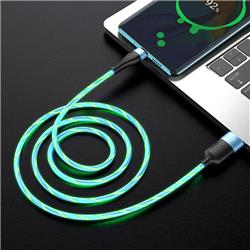 HOCO Cable USB to Type-C “U85 Charming night” charging data sync, blue