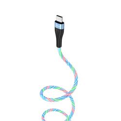 HOCO Cable USB to Type-C “U85 Charming night” charging data sync, blue