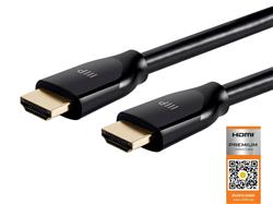 MONOPRICE Certified Premium High Speed HDMI Cable, 15ft, Black