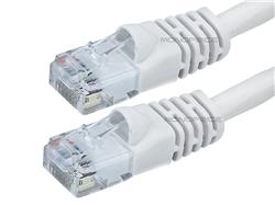 MONOPRICE Cat6 Ethernet Patch Cable - RJ45, 24AWG, 100ft, White