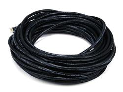 Monoprice Cat6 Ethernet Patch Cable - Snagless RJ45, Stranded, 550Mhz, UTP, Pure Bare Copper Wire, 24AWG, 50ft, Black