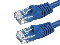 Câble de raccordement Ethernet MONOPRICE Cat6, 75 pieds, bleu foncé
