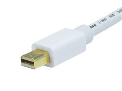 Monoprice 3ft 32AWG Mini DisplayPort to VGA Cable, White(Open Box)