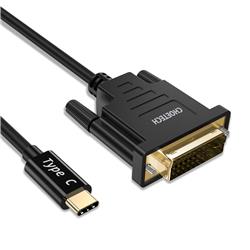 Choetech  USB Type C to DVI Cable, 4K@30Hz, 1.8 meter, Black (XCD-0018BK)(Open Box)