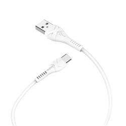 HOCO Cable USB to Type-C “X37 Cool power” charging data sync, 1 meter, White