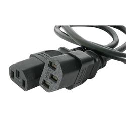 STARTECH Standard Y Computer Power Cord NEMA 5-15P to 2x C13 - 6 ft.