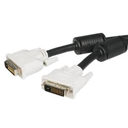 STARTECH DVI-D Dual Link Cable - M/M, Black, 10ft