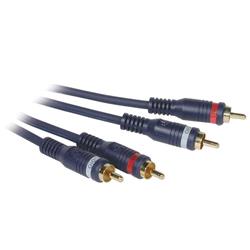 C2G (13034) Velocity Audio Cable - Blue 12 ft.