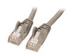 BELKIN Cat5e Network Cable RJ-45 Male Network - 6 ft (Gray)