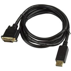 STARTECH DisplayPort to DVI Cable - M/M - (Single-Link) Black - 6ft.