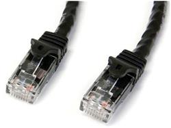 STARTECH Snagless Cat6 UTP Patch Cable (Black) - 10 ft. (N6PATCH10BK)