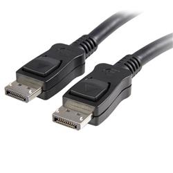 STARTECH DisplayPort Cable with Latches - M/M (Black) - 15ft