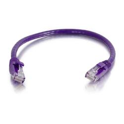 C2G CAT6 Snagless UTP Cable - Purple 2ft