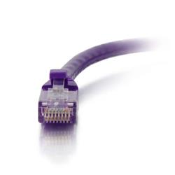 C2G CAT6 Snagless UTP Cable - Purple 2ft