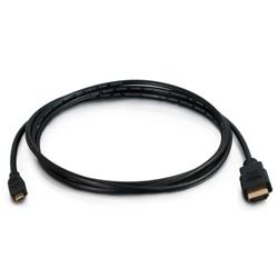 C2G High Speed HDMI to HDMI Micro Cable with Ethernet (Black) - 4.9 ft