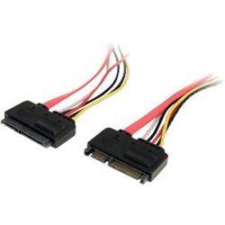 StarTech 22 Pin SATA Power and Data Extension Cable - 12in |SATA22PEXT