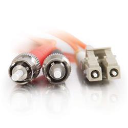 C2G Duplex Multimode PVC Fiber Optic Cable