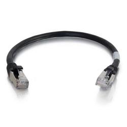 C2G CAT6A Snagless UTP Cable- Black 4ft