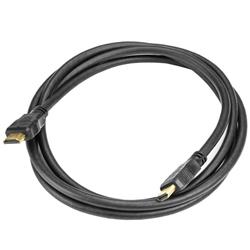 StarTech 2m High Speed HDMI Cable - M/M- Shielding - Black (HDMM2M)