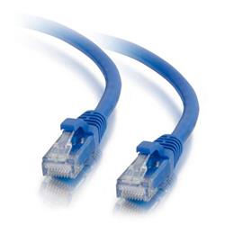 C2G (23828) Cat5e Snagless UTP Ethernet Network Patch Cable 1ft - Blue