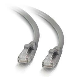 C2G Cat5e Snagless UTP Ethernet Network Patch Cable - Gray, 30 ft