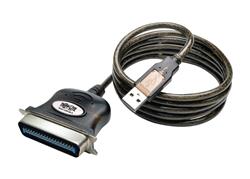 Tripp Lite USB to Parallel Printer Cable (USB-A to Centronics 36-M) 6-ft | U206-006-R