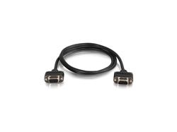 Cables To Go 6ft CMG-Rated DB9 Low Profile Null Modem F-F (52175)