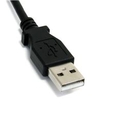 STARTECH Smart UPS Replacement Type A (M) USB - RJ-45 (M) Black. 6ft