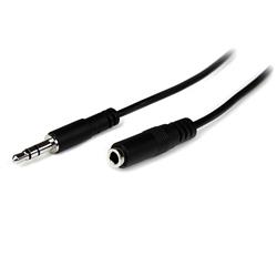 StarTech (MU1MMFS) - Câble d'extension audio stéréo mince de 3,5 mm -- M/F - 1 m