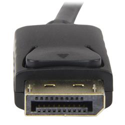 StarTech DisplayPort to HDMI converter cable - 6 ft (2m) (DP2HDMM2MB)