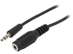 Tripp Lite 10ft 3.5mm M/F Mini-Stereo Audio Extension Cable -Black(P311-010)