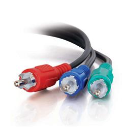 C2G 3 ft Value Series Component Video Cable - Black