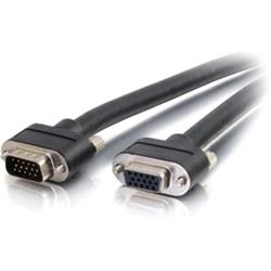 Cables To Go Select VGA Video Extension Cable M/F - 50ft - In-Wall CMG-Rated (50242)