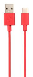 iCAN 3ft USB-A to Type-C USB Cable, USB 2.0 cable, Red