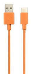 iCan 3ft USB-A to Type-C USB Cable, USB 2.0 cable, Orange(Open Box)