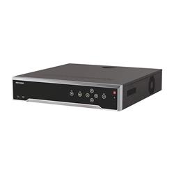 Hikvision NVR,  32-Channel, H264+/H264H265, up to 12MP, Integrated 24-port PoE, HDMI,4-SATA, No HDD (DS-7732NI-I4/24P)