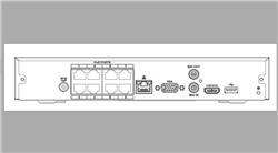 ISEE 8CH 1080P 1TB HDD 1U 8*PoE 4K H.265 Lite Network Video Recorder