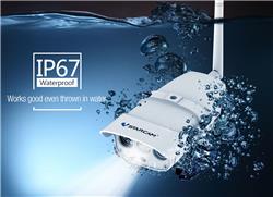 VSTARCAM 2MP 1080P Waterproof IP67 Wireless Outdoor IP Camera - White