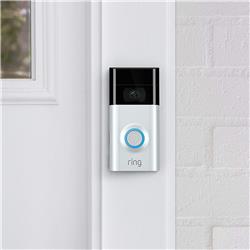 Ring Video Doorbell 2, Wireless -  Satin Nickel