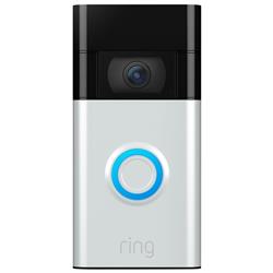 Ring Video Doorbell Wireless (2nd Gen) - Satin Nickel(Open Box)