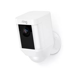 Ring Spotlight Cam Battery HD Security Camera - White