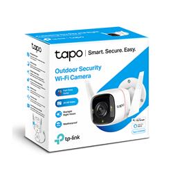 TP-Link Tapo C320WS Smart Outdoor Security 2K HD Wi-Fi Camera with Spotlight, Ethernet port, two-way talk, up to 256 Gb MicroSD