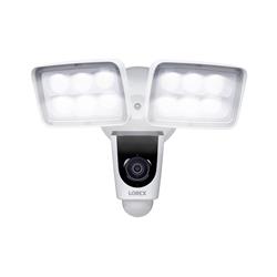 Lorex 1080p Smart Wi-Fi Floodlight Camera, Dual LED 4000 lm, Built-in Siren, Two-Way Audio, IR Night Vision, MicroSD (32G incl,