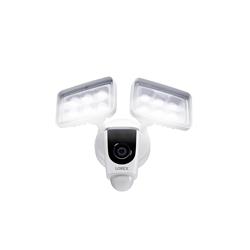 Lorex 1080p Smart Wi-Fi Floodlight Camera, Dual LED 4000 lm, Built-in Siren, Two-Way Audio, IR Night Vision, MicroSD (32G incl,