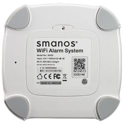 SMANOS WiFi Alarm System + HD WiFi Camera (W020i) | -The free app is available for both iOS and Android smartphones | -communic