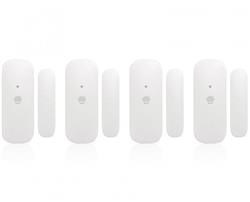 SMANOS 4 Pack Wireless Door/Window Contact Sensor ( DS23004) | -Works well with any door, window or opening | - When triggered 