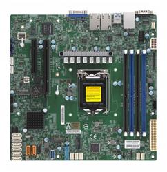 Supermicro X11SCH LGA1151 Server Board - micro-ATX, Box Pack (X11SCH-F-O) - for Intel Xeon E-2100 E-2200 CPU