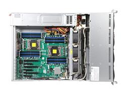 Supermicro 6028R-TR Dual-Xeon LGA2011 2U Rack Server Barebone (SYS-6028R-TR) - Supports Dual Intel Xeon E5-2600 v3 CPU, 8x 3.5"